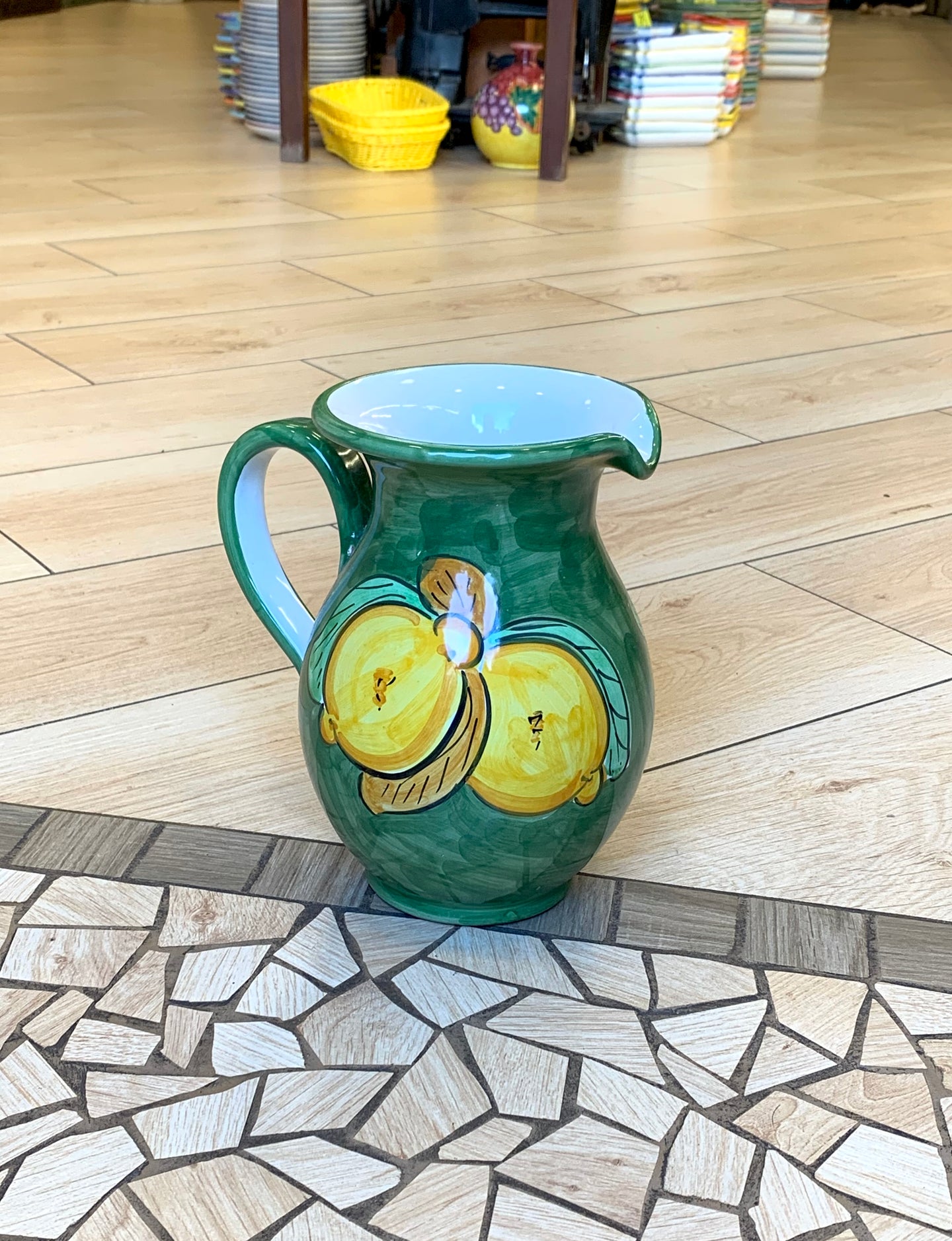 Lemon Flower Jug