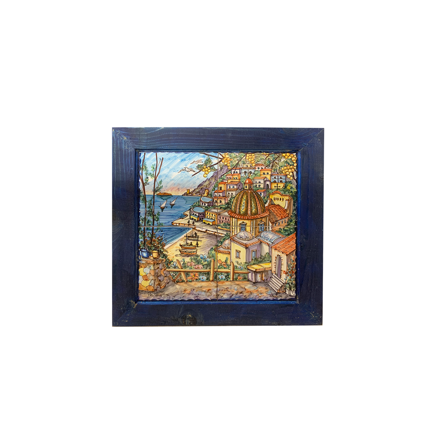 Ceramic Positano Painting (n3)