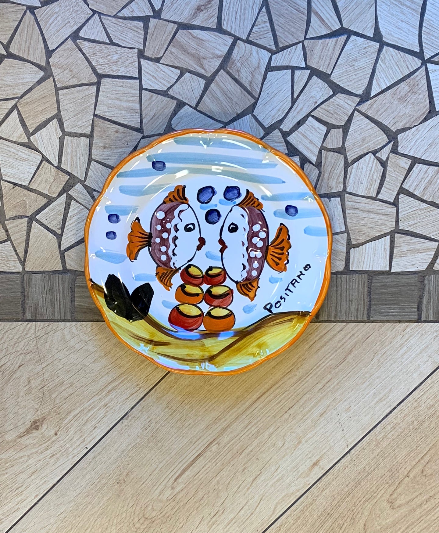 Dinner Plates with Fish
