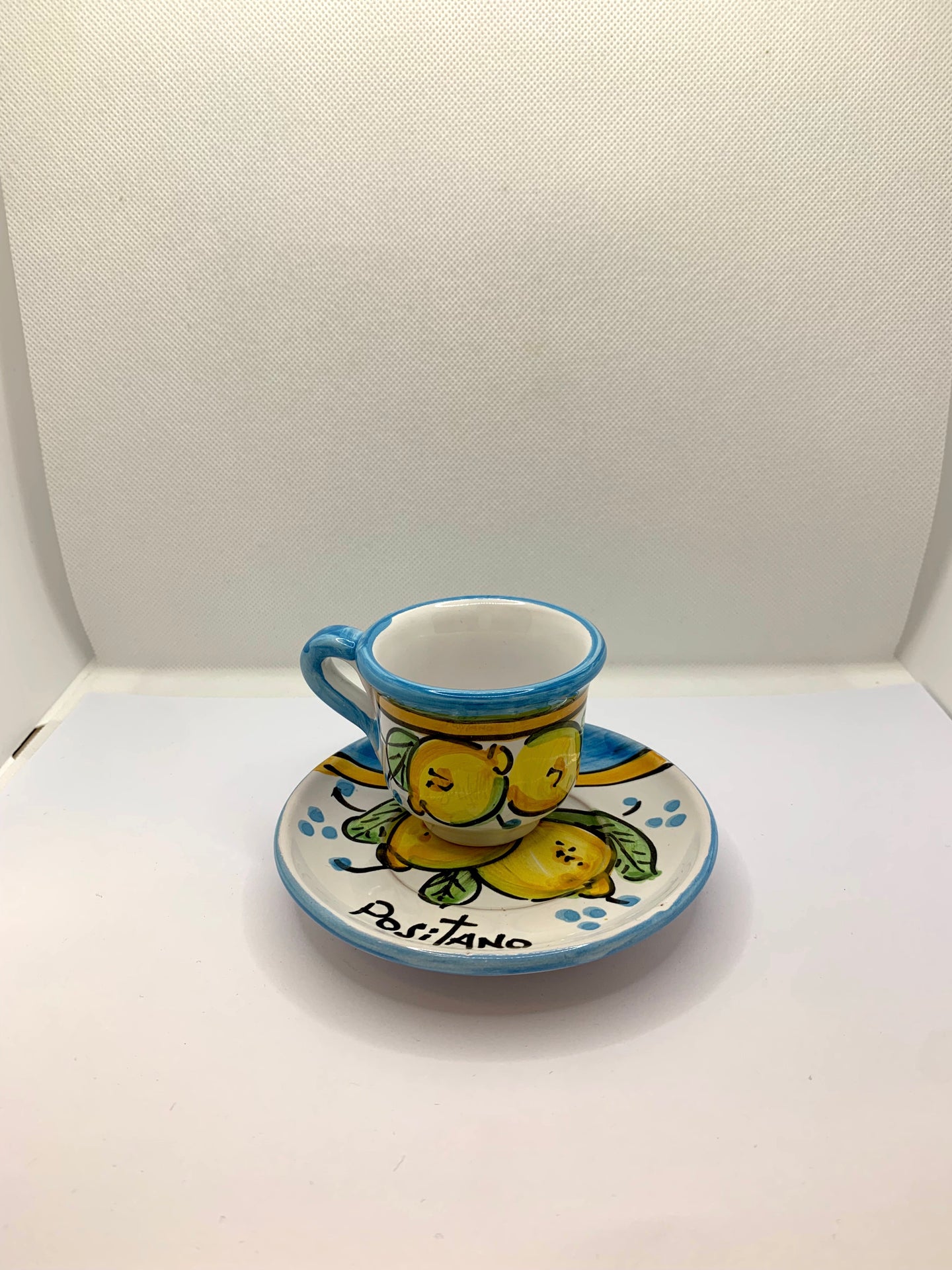 Espresso set Cup and Plate "Costiera"